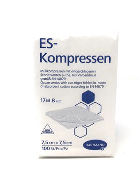 ES-Kompressen 7,5x7,5cm