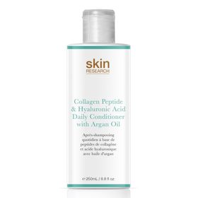 Skin Research Collagenpeptid- und Hyaluronsäure-Tagesconditioner mit Arganöl 250ml