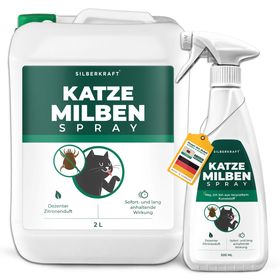 SILBERKRAFT Milbenspray Katzen