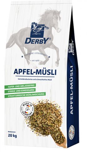 Derby Pferdefutter Apfel-Müsli