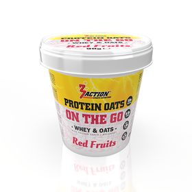 3Action Protein Oats rote Früchte