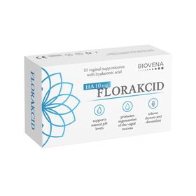 Biovena Health Florakcid – Vaginalgel mit Milchsäure zur Unterstützung des natürlichen pH-Werts