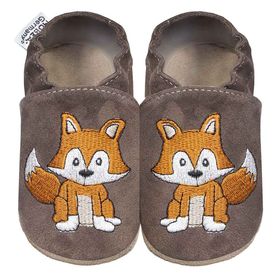 HOBEA-Germany Kinderschuhe Fuchs dunkelbraun