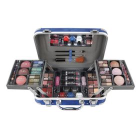 ZMILE cosmetics, Kosmetik-Koffer Traveller blue 84 Teile