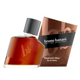 Bruno Banani Magnetic Man EdT Fesselnder holziger Amberduft für männer 30ml