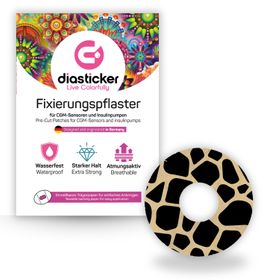Diasticker® FreeStyle Libre 3 / 3 Plus Fixiertapes "Savanna"