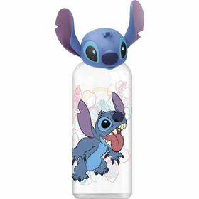 Flasche mit 3D-Figur Stitch und Palmen