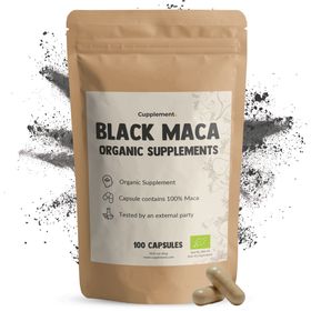 Cupplement® - Schwarze Maca Kapseln 500 mg Bio