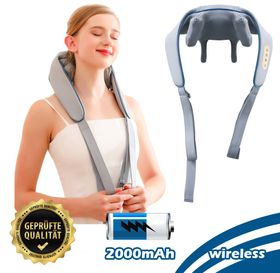 axion® Nacken-Massagegerät mit Tiefenwirkung und Wärmefunktion