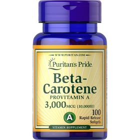 Puritan's Pride Beta-Carotin 3000 mcg