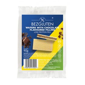 Bezgluten PKU Schokowaffeln eiweißarm glutenfrei