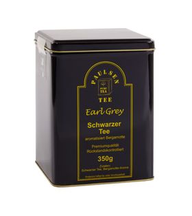 Paulsen Earl Grey, schwarzer Tee, Teedose