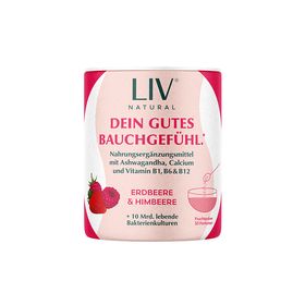 LIV Darm Komplex | mit echten Fruchtpulvern, Bakterienkulturen und Ashwagandha KSM-66®