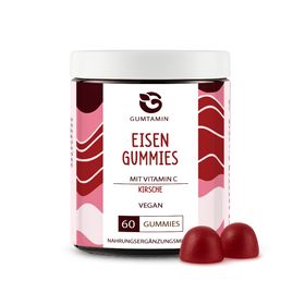 Eisen Gummibärchen hochdosiert| Gumtamin