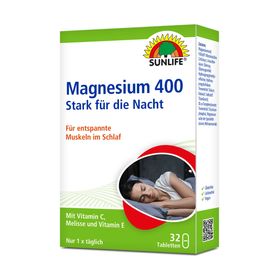 Sunlife Magnesium 400 Nacht Tabletten