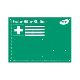 WERO Erste Hilfe Station, leer