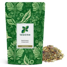 tea4me Reiki Kräuter Kräuterwohl Kräuter-Wellnesstee mit Mango-Orange-Geschmack