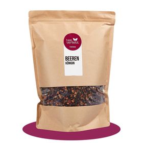 teeverliebt - Beerenkönigin loser Früchtetee Großpackung I Fruchtig-eleganter Klassiker