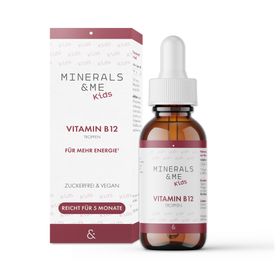 MINERALS & ME® Kids Vitamin B12 Tropfen