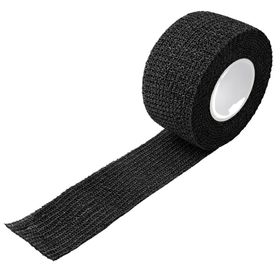 FAP First Aid Products - Finger-Schnellverband schwarz - elastisch , selbsthaftend - 2,5 cm x 5 m