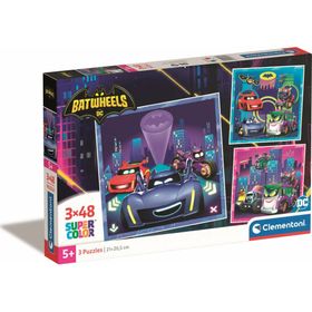 Fledermausräder puzzle 3x48St.