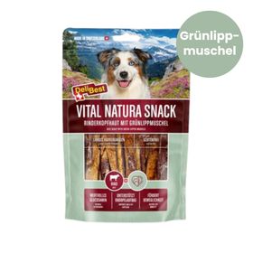 DeliBest Vital Natura Snack Rinderkopfhaut mit Grünlippmuschel