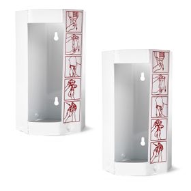 HaseMed Metallspender für Spuckbeutel Größe: M