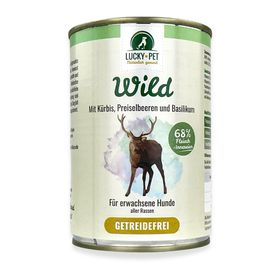 Lucky-Pet Wild mit Kürbis, Preiselbeeren und Basilikum für Hunde