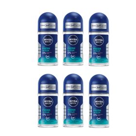 NIVEA MEN Deodorant Fresh Ocean Deo Roll-On