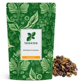 tea4me BIO Süsses Früchtchen Früchtetee mit Maracuja-Orange-Geschmack
