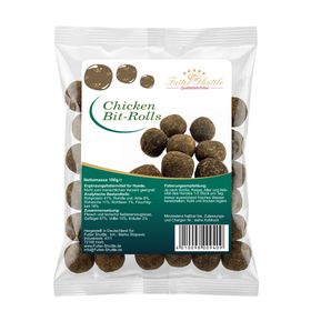 Hundesnack Getreidefrei Chicken Rolls mit Kräuter.