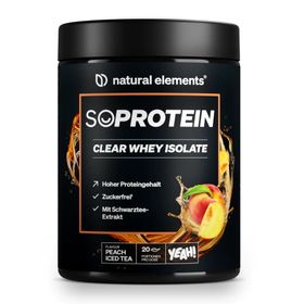 natural elements SoProtein Clear Whey Isolate - Peach Iced Tea