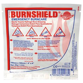 Burnshield Brandwundenverband, Kompresse