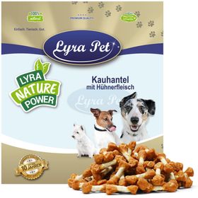 Lyra Pet® Kauhanteln mit Hühnerfleisch
