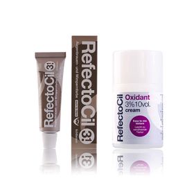Refectocil Wimpernfarbe lichtbraun 3.1 & Refectocil Oxidant Creme 3% Set