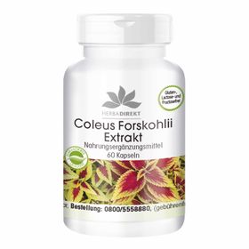COLEUS Forskohlii Kapseln