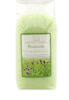 Badesalz Badezusatz Eisenkraut mit Bio Schafmilch