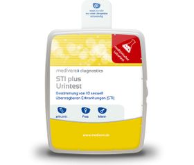 medivere diagnostics STI Plus Urintest sexuell übertragbare Erkrankungen