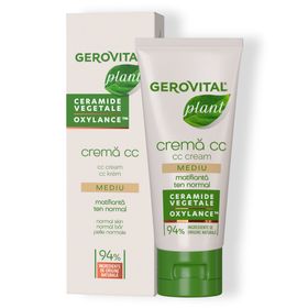 Gerovital Matifying CC Cream mit pflanzlichen Ceramiden 30ML