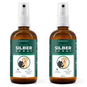 SILBERKRAFT Kolloidales Silberspray für Haustiere