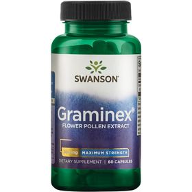 Swanson, Graminex Flower Pollen Extract (Blütenpollen-Extrakt),aus Roggen,Kapseln