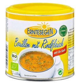 Erntesegen Bio Bouillon mit Rindfleisch