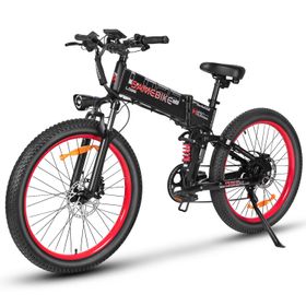 SAMEBIKE LO26Plus Faltbares Elektrofahrrad mit 48V 15Ah Akku
