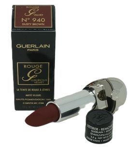 Guerlain Paris Rouge G Velvet N°940 Dusty brown
