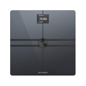 Withings Body Comp schwarz Smarte Körperwaage Personenwaage WLAN Bluetooth