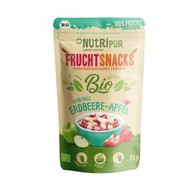 NutriPur gefriergetrocknete Früchte, Erdbeere-Apfel Bio