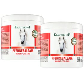 Kräuterhof Pferdebalsam Wärmend Extra Stark DUO