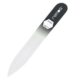 REMOS Glasnagelfeile, 8 cm, beidseitig