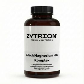 ZYTRION Magnesium Komplex mit Vitamin B6 Vegan Kapseln