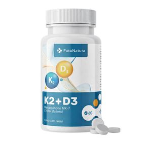 FutuNatura Vitamin K2 + D3 für gesunde Knochen